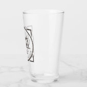 Het Show van de Dusty Wheel Podcast Logo Bar Glas (Links)