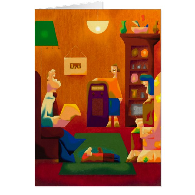 het show van de hefbenny - lege kaart (Voorkant)