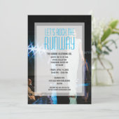 Het Show van de Runway Mode | Seizoensgebonden Col Kaart (Staand voorkant)