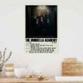 Het Show van de Umbrella Academy Alternative Art T Poster (Keuken)