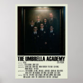 Het Show van de Umbrella Academy Alternative Art T Poster (Voorkant)