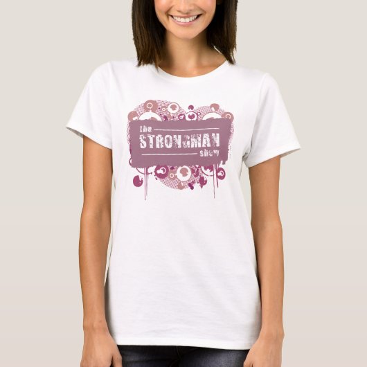 Het Show van Strongman Girls T-shirt (Voorkant)