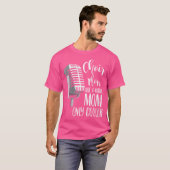 Het Show van vrouwen kozen ontwerp voor opera Sing T-shirt (Voorkant volledig)