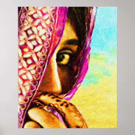 Het Shy Girl Poster (Voorkant)