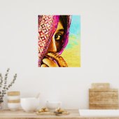 Het Shy Girl Poster (Keuken)