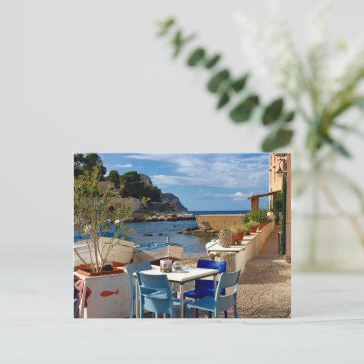 Het Siciliaanse Geviste dorp Briefkaart (Staand voorkant)