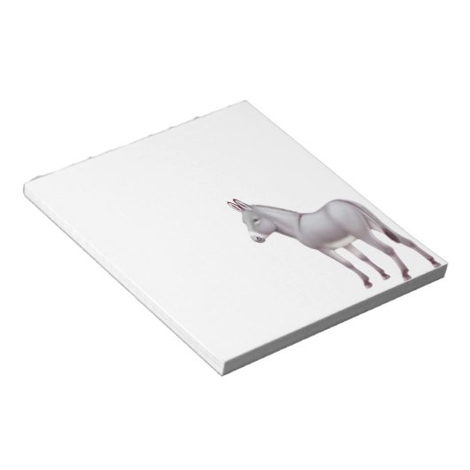 Het Siciliaanse miniatuur Donkey-Notitieblok Notitieblok (Schuin)