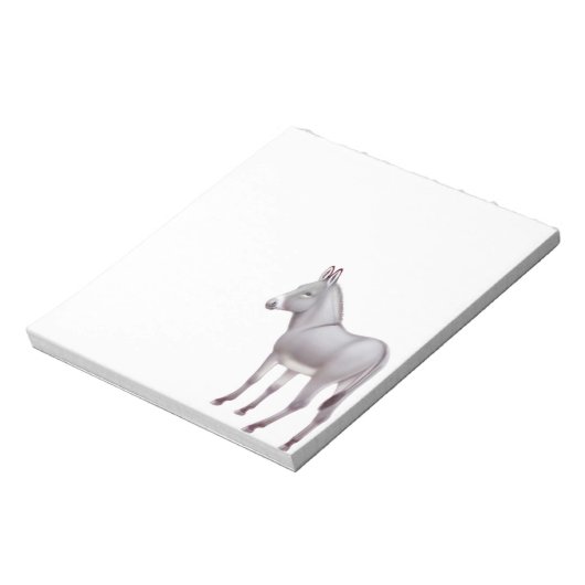 Het Siciliaanse miniatuur Donkey-Notitieblok Notitieblok (Linkerzijde)