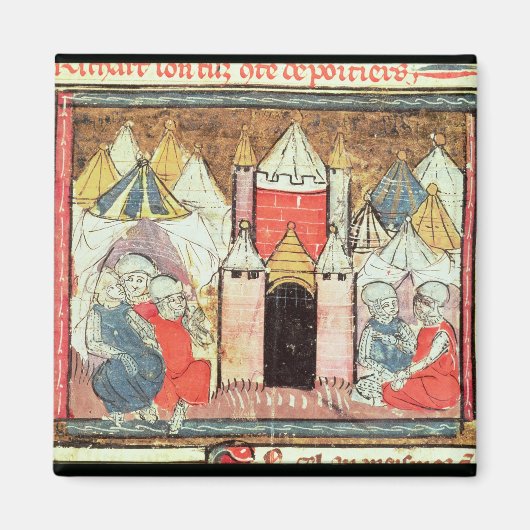 Het Siege van Chateau-Gaillard Magneet (Voorkant)