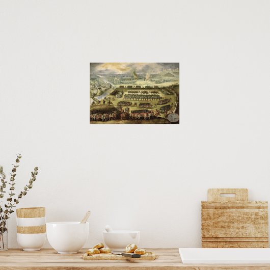 Het Siege van Parijs Poster (Keuken)