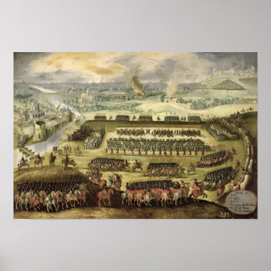 Het Siege van Parijs Poster (Voorkant)