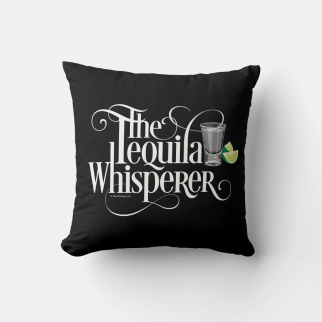 Het Sierkussen Tequila Whisperer (Voorkant)