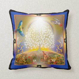 Het Sierkussen van de grote bomen