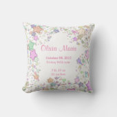 Het Sierkussen van de Sterren van het Meisje van (Voorkant)