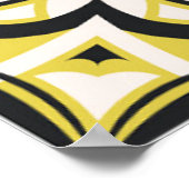 Het sierpatroon. illustratie, abstract; poster (Hoek)