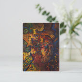 Het signaal briefkaart (Staand voorkant)