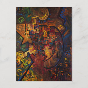 Het signaal briefkaart