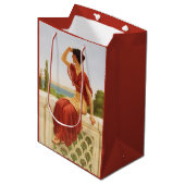 Het Signaal Godward Fine Art  schilderen Medium Cadeauzakje (Voorkant Gekanteld)