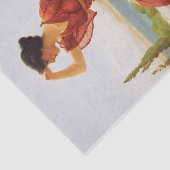 Het Signaal Godward Fine Art  schilderen Tissuepapier (Detail)