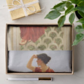 Het Signaal Godward Fine Art  schilderen Tissuepapier (Geschenk)