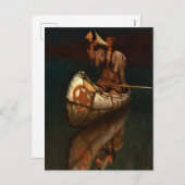 Het signaal van Newell Convers Wyeth Feestdagenkaart (Voorkant / Achterkant)