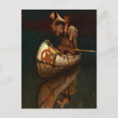 Het signaal van Newell Convers Wyeth Feestdagenkaart (Voorkant)