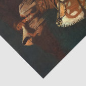 Het signaal van Newell Convers Wyeth Tissuepapier (Detail)