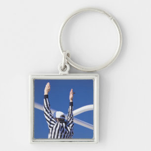 Het signaleren van de verwijzing touchdown of succ sleutelhanger