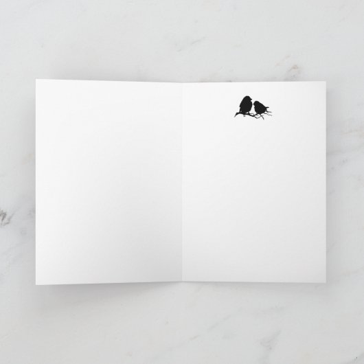 Het Silhouet het Duits van de Vogel van de Kaart (Binnen)