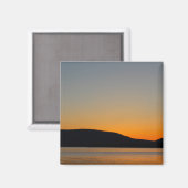 Het Silhouet van de berg Magneet (Voorkant / Achterkant)