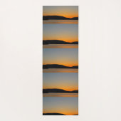 Het Silhouet van de berg Yogamat (Achterkant)