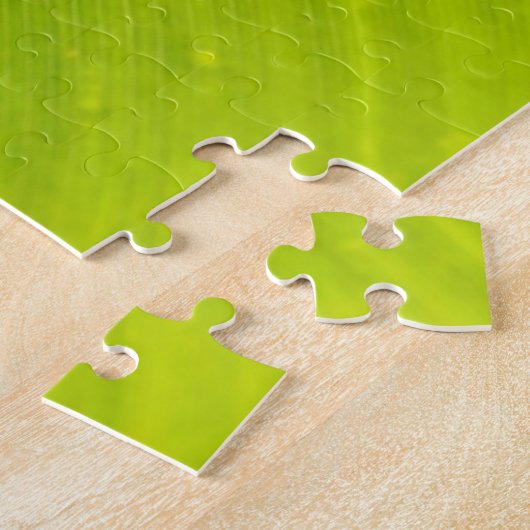 Het Silhouet van de gekko Legpuzzel (Zijkant)