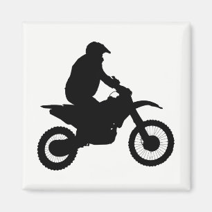 Het Silhouet van de motocross Magneet