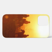 Het silhouet van de rijder als cowboy-outfit kostu Case-Mate iPhone case (Achterkant (horizontaal))
