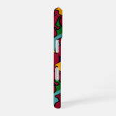 het silhouet van de rode pop iPhone 16 hoesje (Rechterkant)