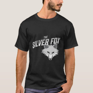 Het Silver Fox ontwerp T-shirt