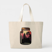 Het Simpler Life behouden Grote Tote Bag (Achterkant)