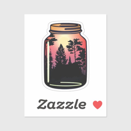 Het Simpler Life behouden Sticker (Vel)