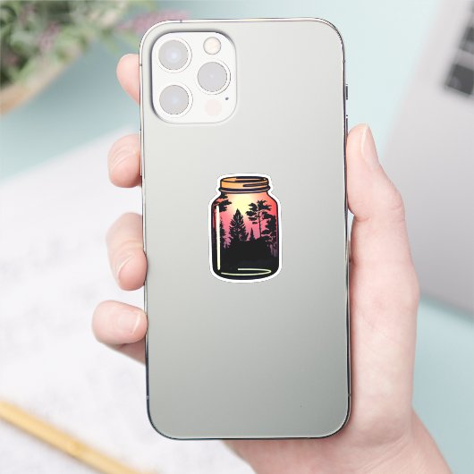 Het Simpler Life behouden Sticker (Telefoon)