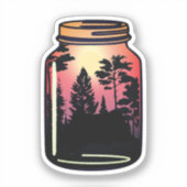 Het Simpler Life behouden Sticker (Voorkant)