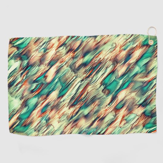 Het simuleren van rotsachtige of stalagmiet in gro golfhanddoek (Horizontaal)