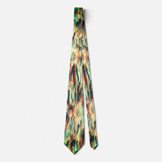 Het simuleren van rotsachtige of stalagmiet in gro stropdas (Voorkant)