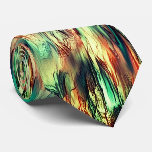 Het simuleren van rotsachtige of stalagmiet in gro stropdas (Opgerold)