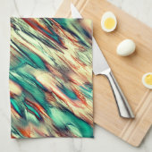 Het simuleren van rotsachtige of stalagmiet in gro theedoek (Quarter Fold)