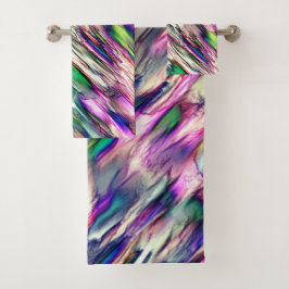 Het simuleren van steen of stalagmiet met flitsend bad handdoek