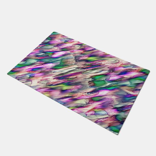 Het simuleren van steen of stalagmiet met flitsend deurmat (Schuin)