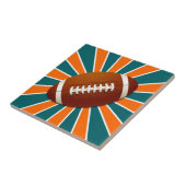 Het Sinaasappel en het Blauwgroen Football van de Tegeltje (Zijkant)