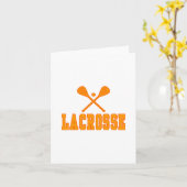 Het Sinaasappel van de lacrosse Kaart (Gele Bloem)