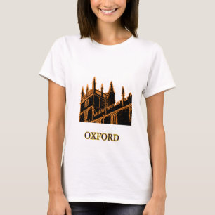 Het Sinaasappel van de Spiralen van de Bouw van T-shirt