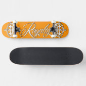 Het Sinaasappel van het Dek van het Skateboard van (Horizontaal)